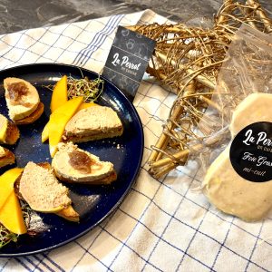 Foie gras 100 grammes  (canard originaire Français élevé en plein aire)